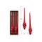 Hello Honey® 12" Red Enchanted Gnome Taper Candles, 2ct.